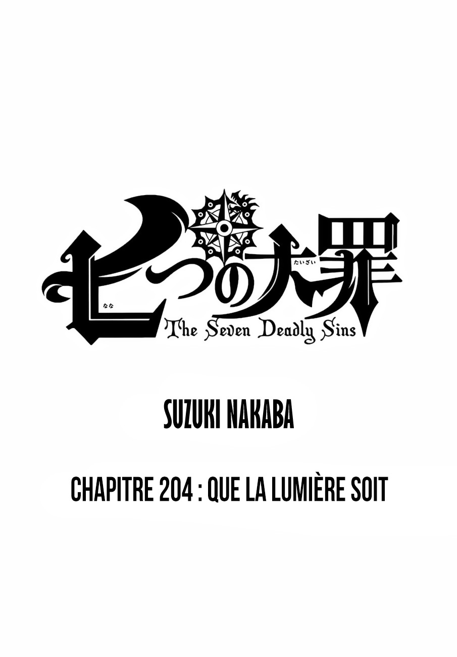 Nanatsu No Taizai: Chapter 206 - Page 1